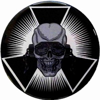 Megadeth Skull Burst Circular Magnet