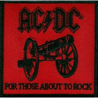 AC/DC For Those About To Rock Red Patch