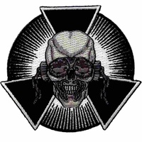 Megadeth Skull Burst Patch