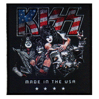 Kiss Made In The USA Patch