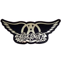 Aerosmith Chrome Logo Sticker