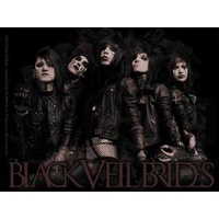 Black Veil Brides Leather Sticker