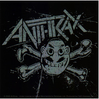 Anthrax Grey Not Man Sticker