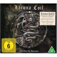 Lacuna Coil Live From The Apocalypse CD DVD Digipak Ltd Edition