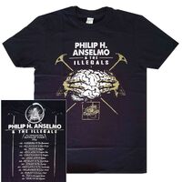 Phil Anselmo & The Illegals 2019 Thrash Blast Grind Tour Shirt