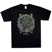 Psycroptic Infinity Snake Grey Print Shirt