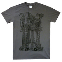Ruins Woodcut Devil Shirt