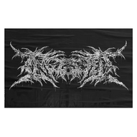 Ingested Brutal Logo Poster Flag