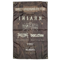 Direct Underground Festival 2018 Poster Flag