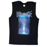 Enforce Deep Blue Sleeveless Muscle Shirt