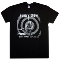 Snowy Shaw White Trash Superhero Shirt