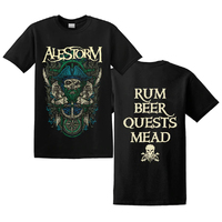 Alestorm Rum Beer Quests Mead Shirt