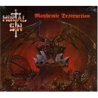 Mortal Sin Mayhemic Destruction CD Digipak Reissue
