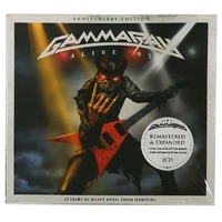 Gamma Ray Alive 95 Anniversary Edition 2 CD Remastered & Expanded