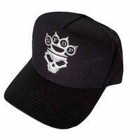 Five Finger Death Punch Sonic Silver Logo Cap Hat