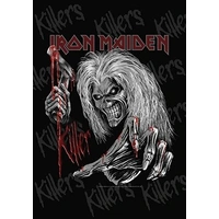 Iron Maiden Eddie Killers Grey Poster Flag