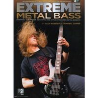 Extreme Metal Bass Book CD Alex Webster