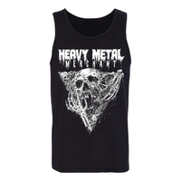 Heavy Metal Merchant Skull Tank Top [Size: 3XL]