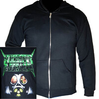 Nuclear Assault Gas Mask Zip Hoodie