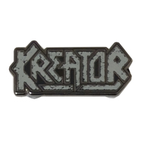 Kreator White Logo Metal Pin Badge