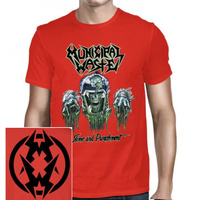 Municipal Waste Slime And Punishment Red Shirt