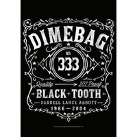 Pantera Dimebag Beer Label Poster Flag