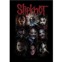 Slipknot Faces Poster Flag