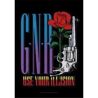 Guns N Roses Illusion Pistol Poster Flag
