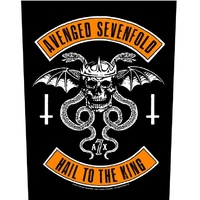 Avenged Sevenfold Biker Back Patch