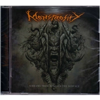 Monstrosity Screams From Beneath The Surface CD