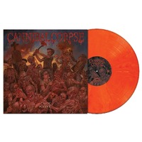 Cannibal Corpse Chaos Horrific Orange Marbled Vinyl LP Record