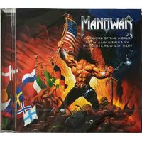 Manowar Warriors Of The World CD Remastered