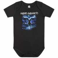 Amon Amarth Ravens Flight Baby Organic Bodysuit