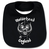 Motorhead England Organic Baby Bib
