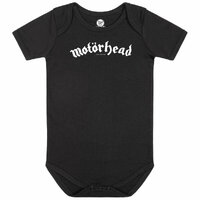 Motorhead Logo Organic Baby Bodysuit