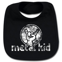 Metal Kid Vintage Style Baby Bib