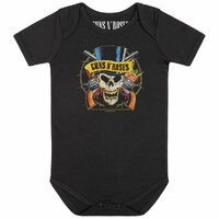 Guns N Roses Tophat Baby Organic Bodysuit