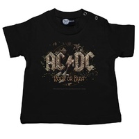 AC/DC Rock Or Bust Baby Shirt 0-18 Months