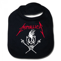 Metallica Scary Guy Organic Baby Bib