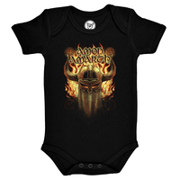 Amon Amarth Helmet Organic Baby Bodysuit