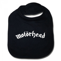 Motorhead Logo Organic Cotton Baby Bib