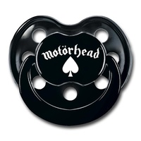 Motorhead Logo Baby Dummy Soother [Size: 1 (0-6 months)]