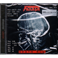 Accept Death Row CD