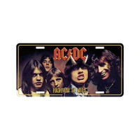 AC/DC Highway To Hell Number Plate
