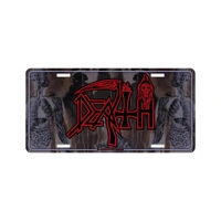 Death Human Number Plate