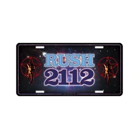 Rush 2112 Number Plate