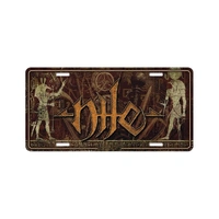 Nile Logo Number Plate