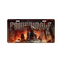 Powerwolf Wake Up The Wicked Number Plate