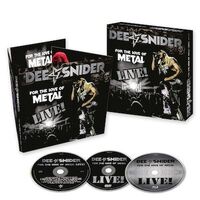Dee Snider For The Love Of Metal Live CD DVD Blu-Ray Digipak