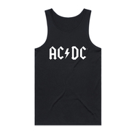 AC/DC White Logo Tank Top